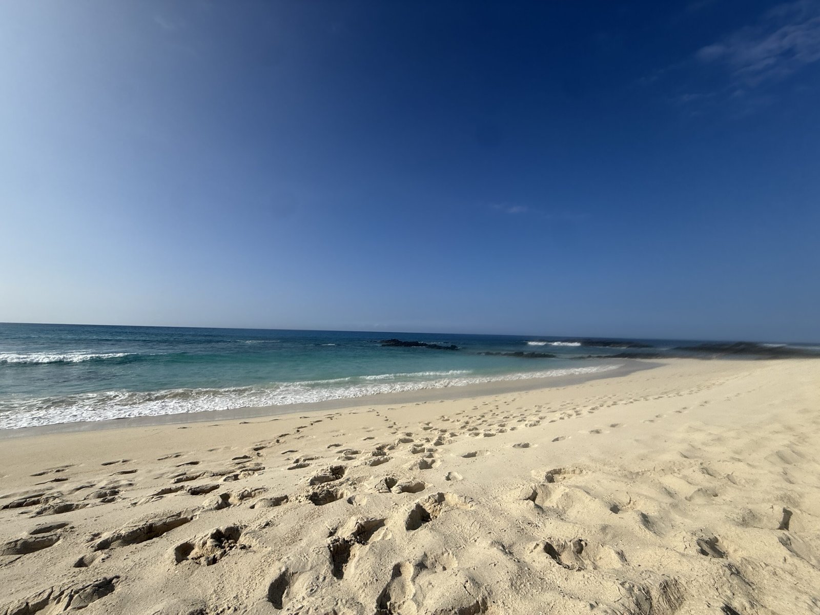 Beautiful beach on Oahu Hawaii