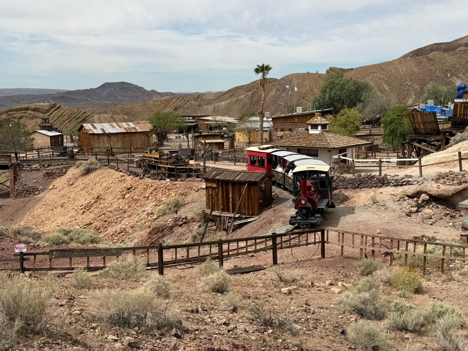 Calico train ride
