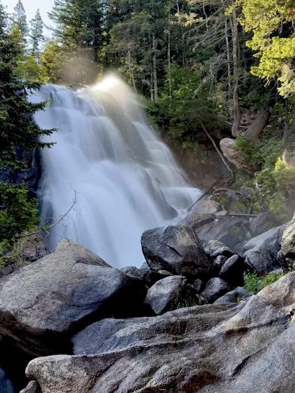 Bell Canyon Lower Falls near Sandy, Utah